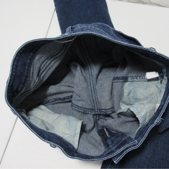 J. Jill Slim Boyfriend Straight Leg Denim Jeans Size 4 - Picture 8 of 14